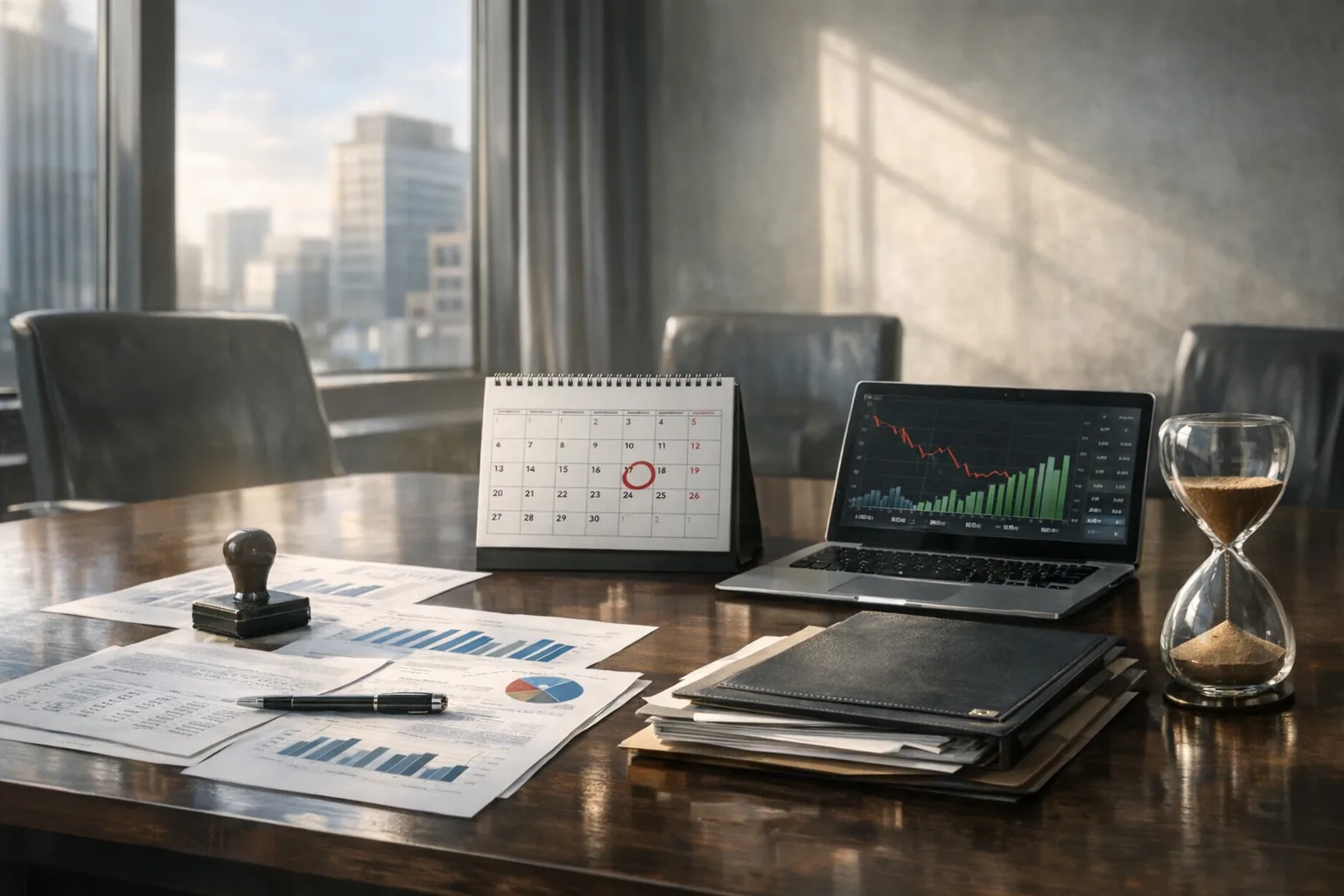 Zarząd analizujący termin na wniosek o upadłość i ryzyka zwłoki